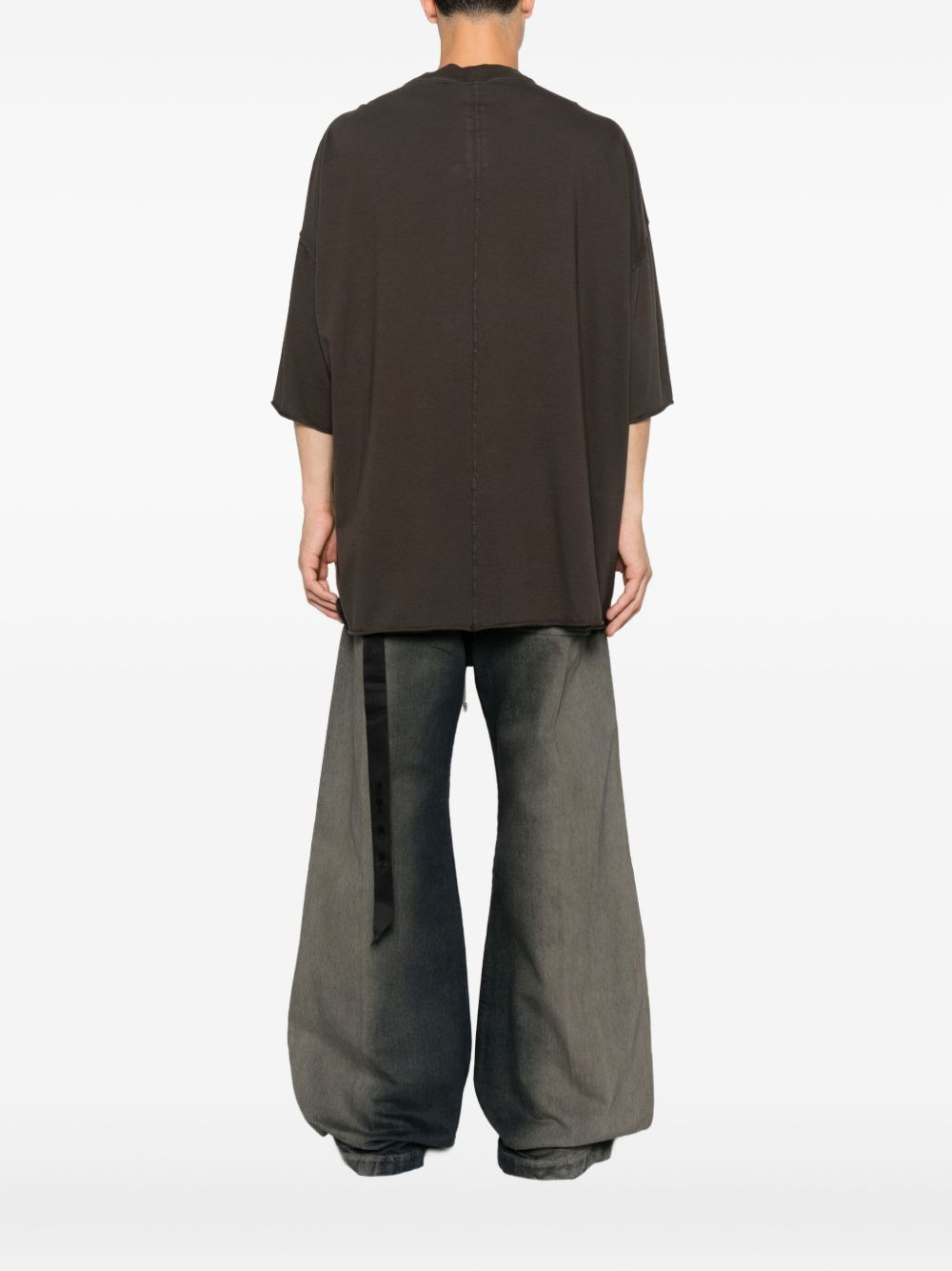 tie-detail T-shirt - 3