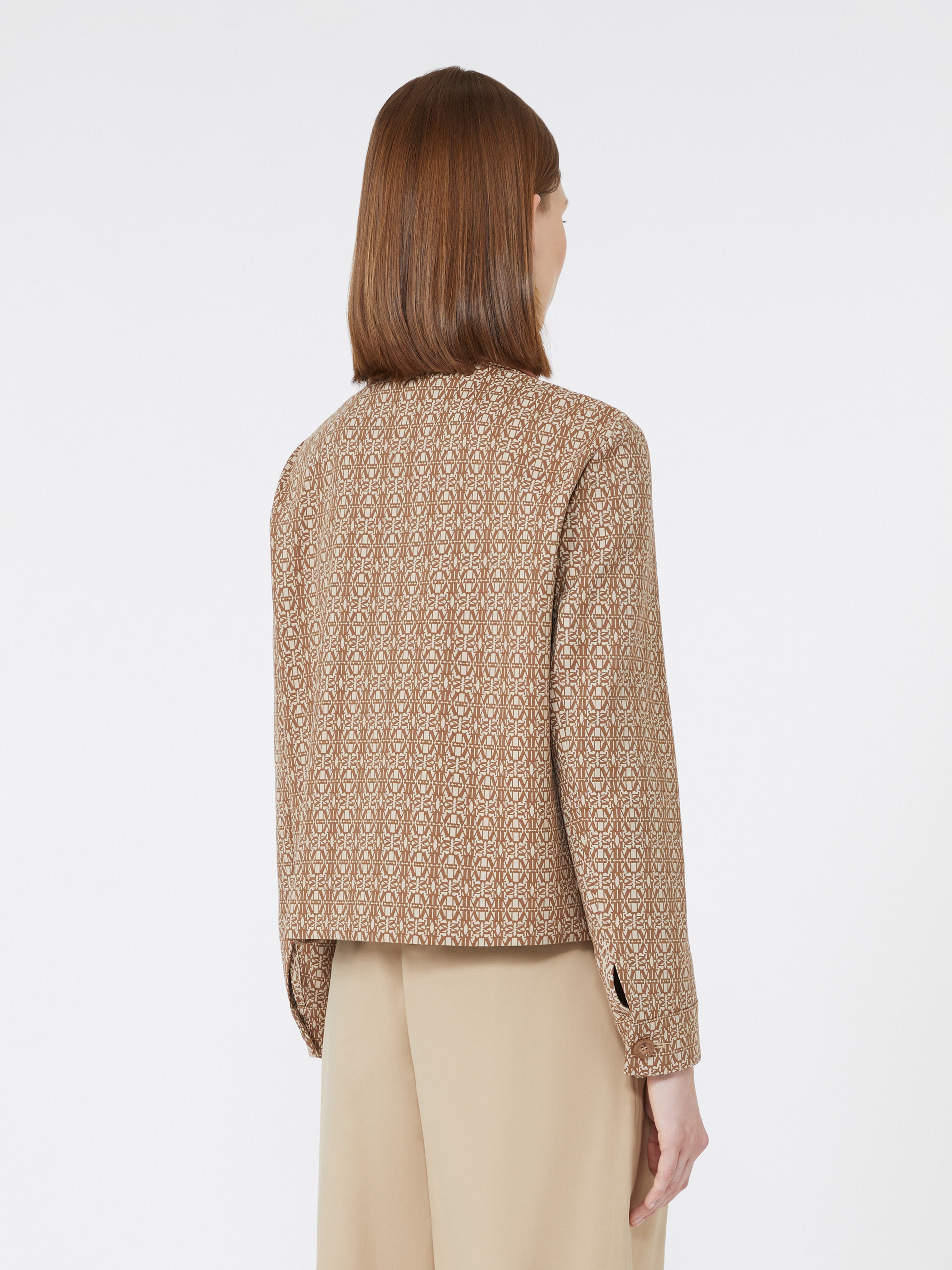 VIBORG Jacquard boxy jacket - 4