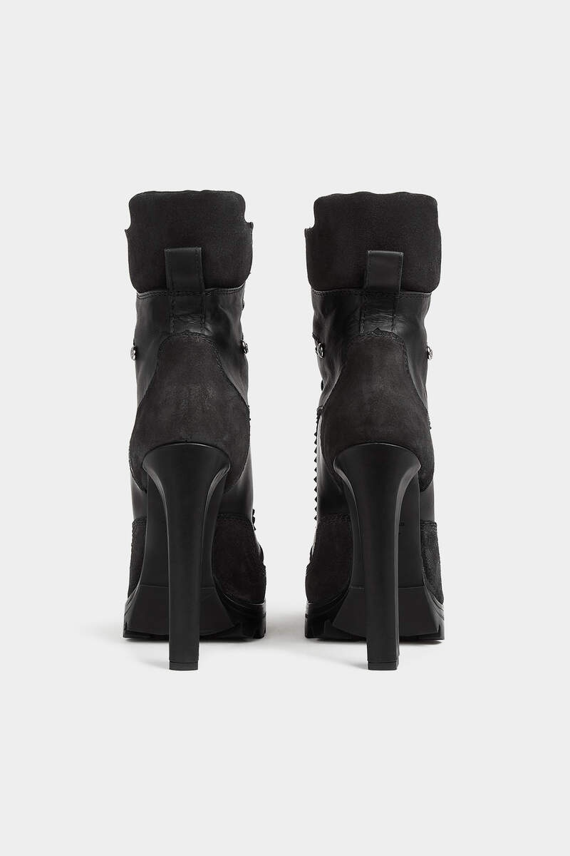 CANADIAN HIKING HEELED ANKLE BOOTS - 2