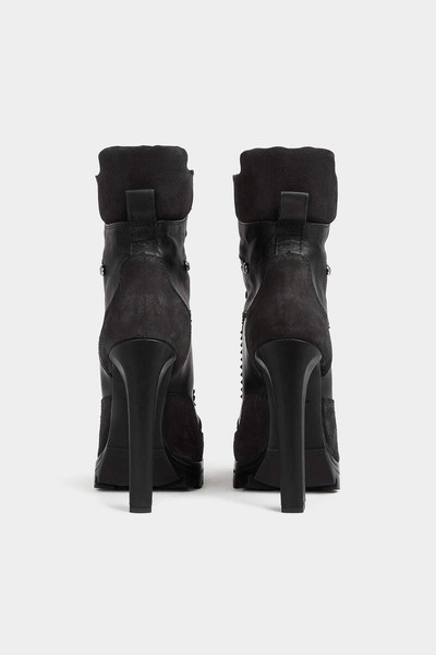 DSQUARED2 CANADIAN HIKING HEELED ANKLE BOOTS outlook