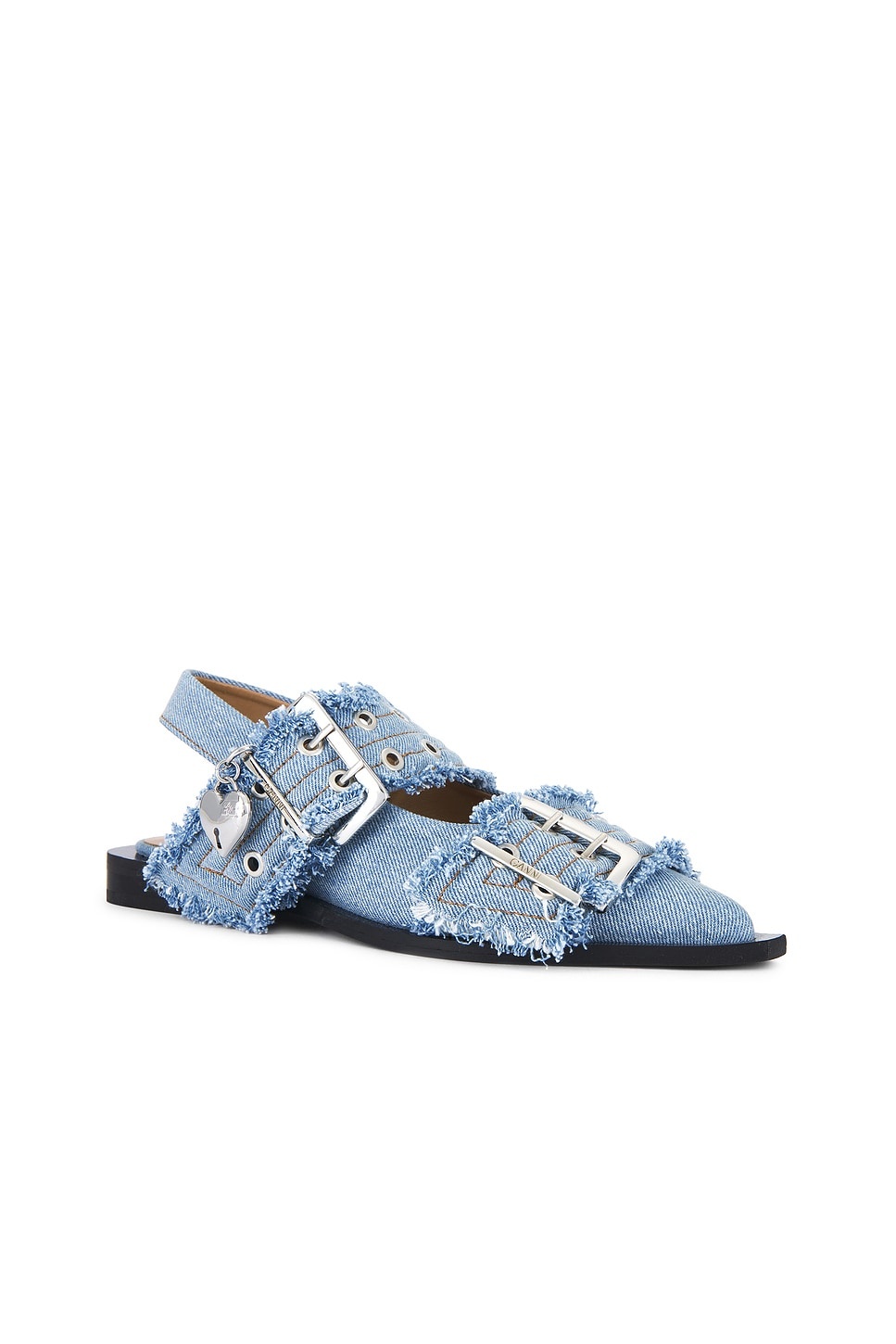 Feminine Buckle Ballerina - 2