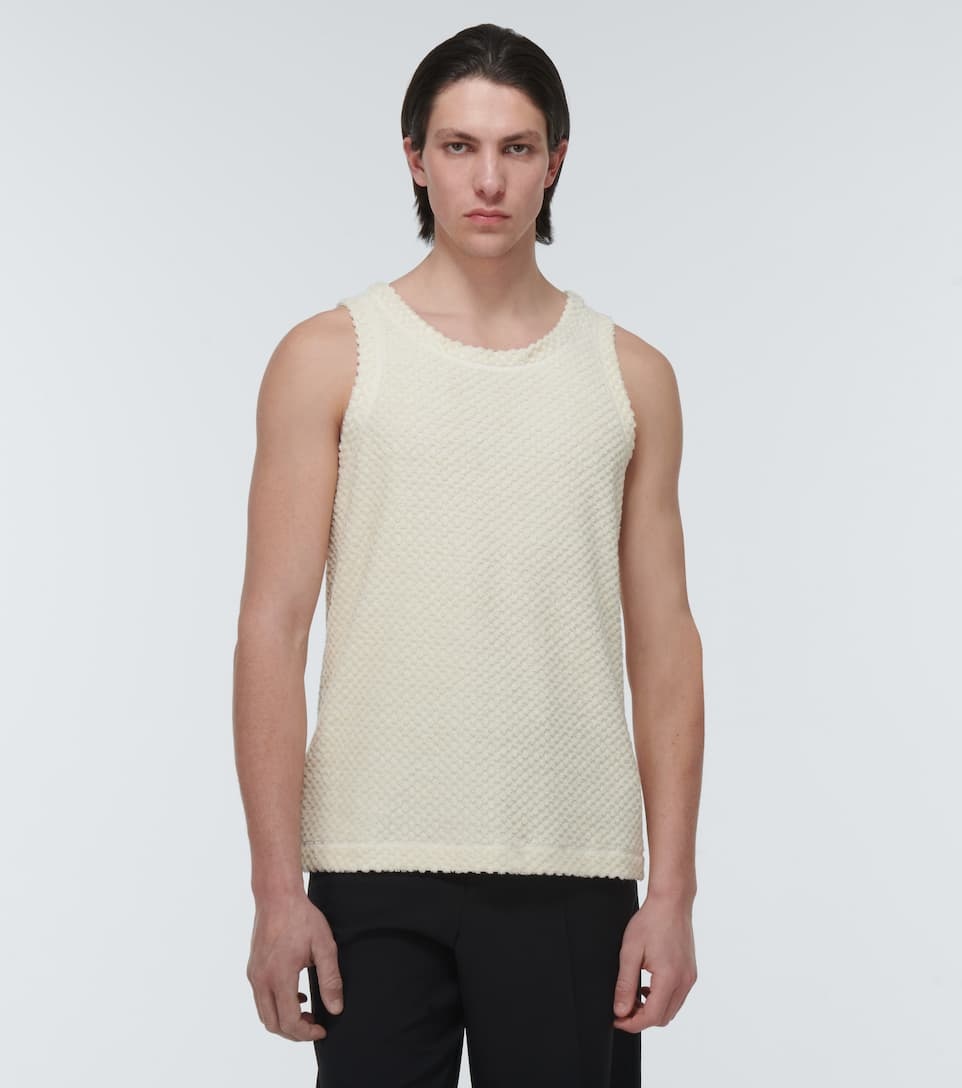 Cotton-blend tank top - 3