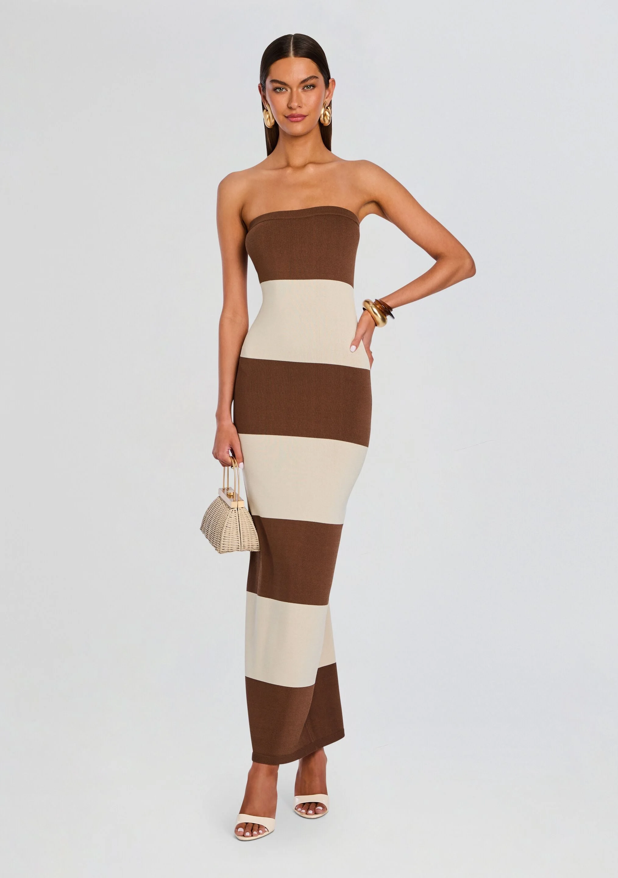 CARRIE KNIT MAXI DRESS - 1