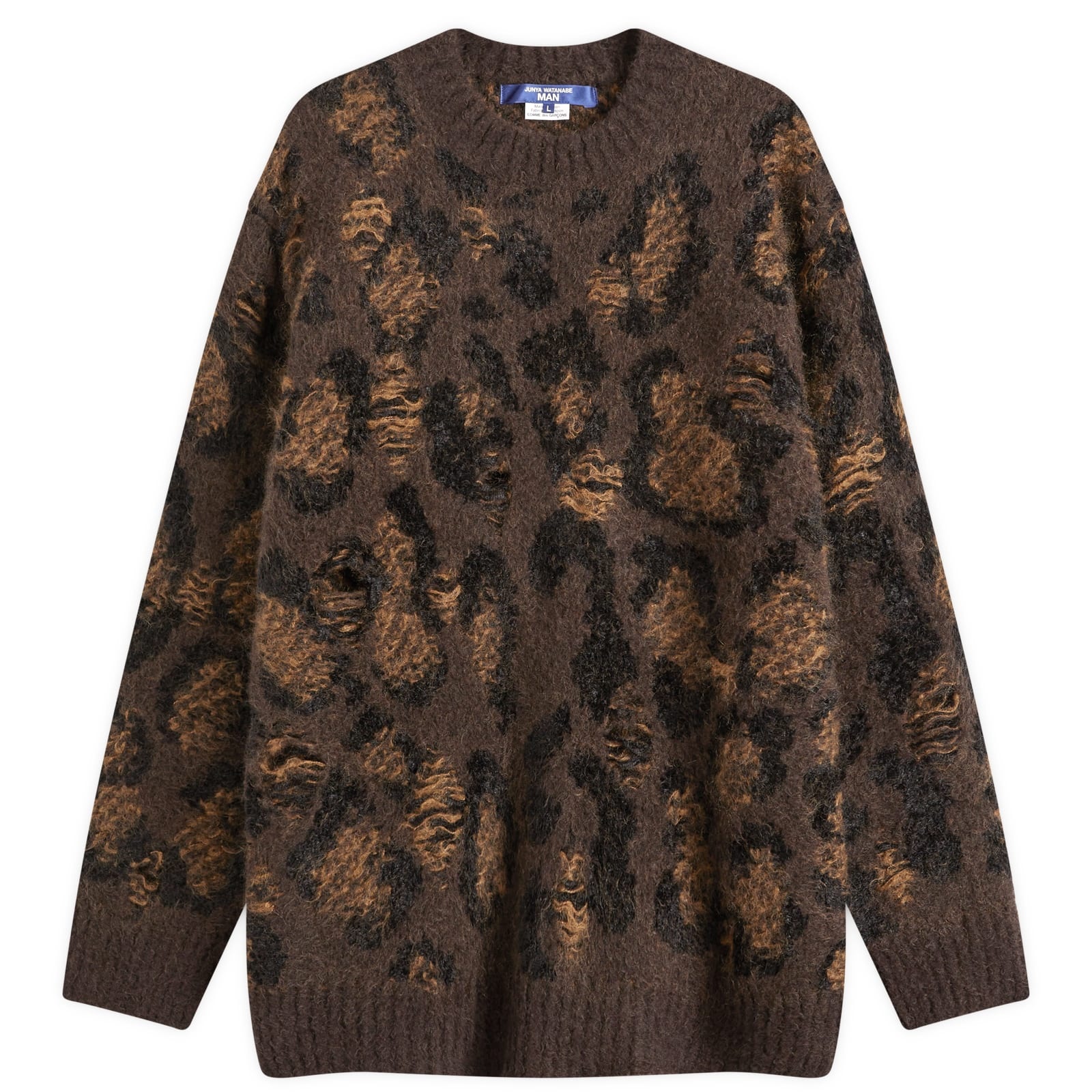 Junya Watanabe MAN Wool Interlock Knit Sweatshirt - 1