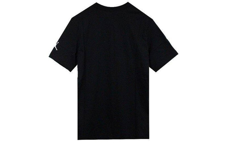Air Jordan Chimney Tee Printing Short Sleeve Asia Edition Black CI1328-010 - 2