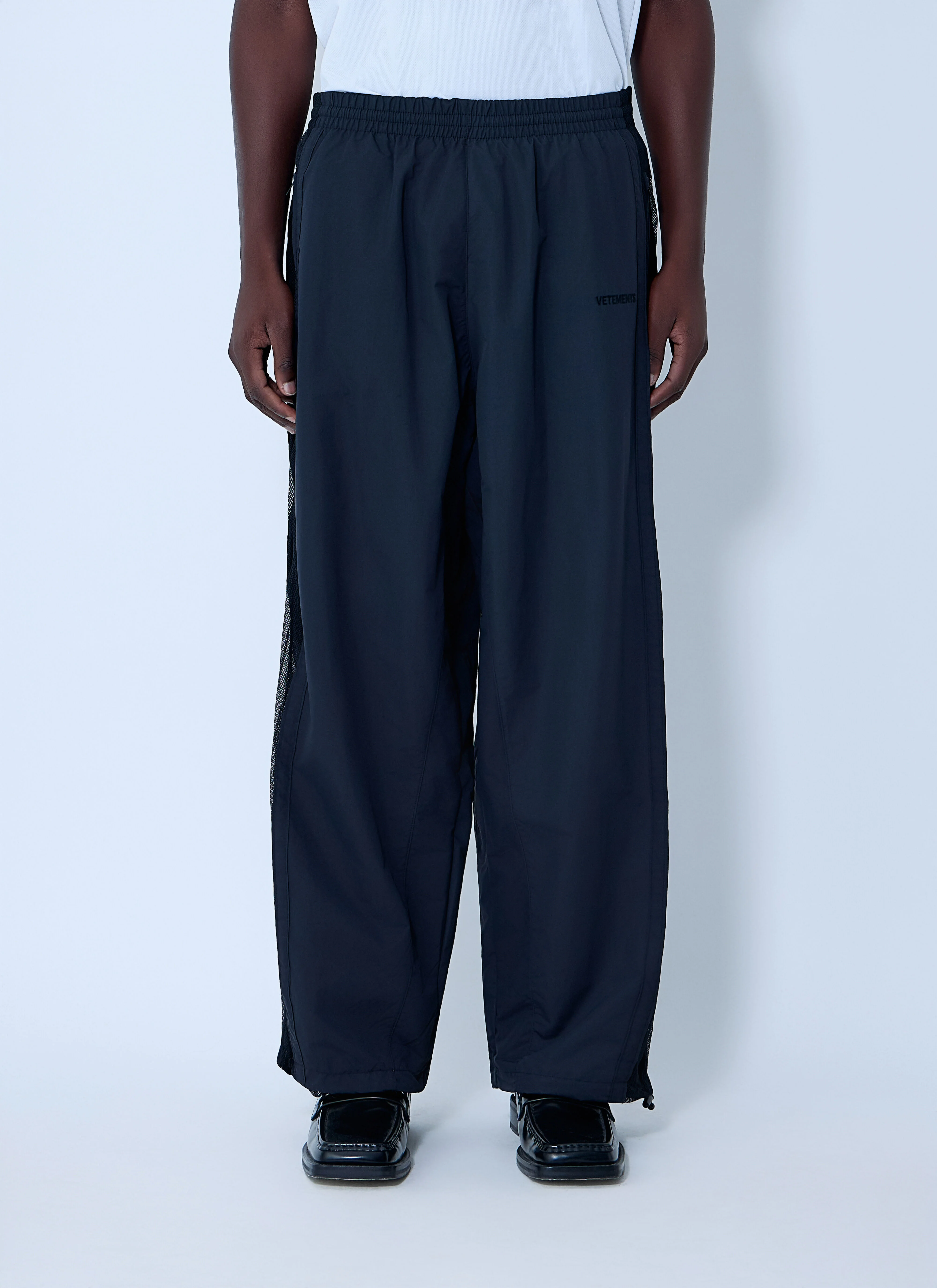 Mesh Panel Track Pants - 1