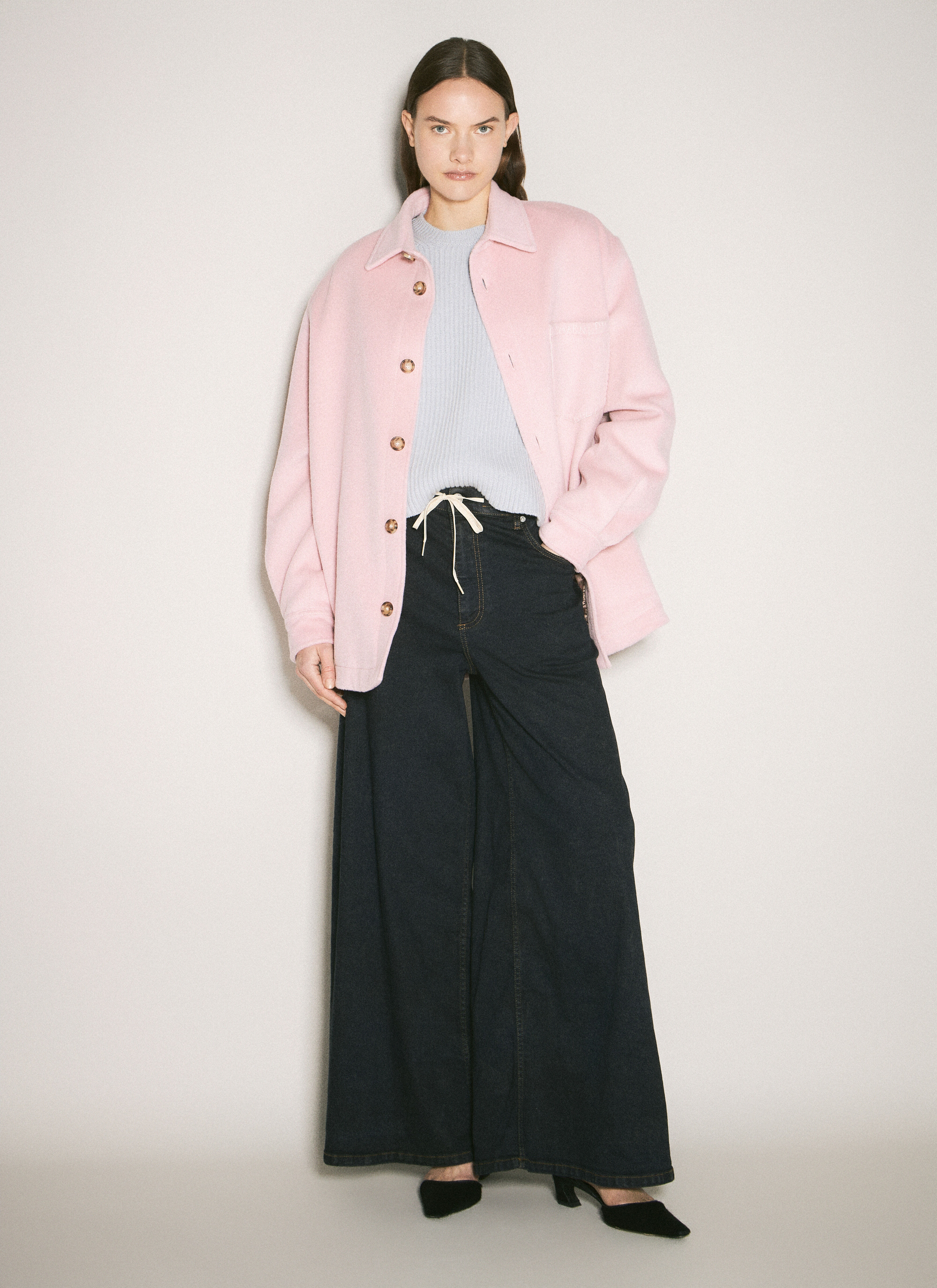 Crewneck Wool Sweater - 2