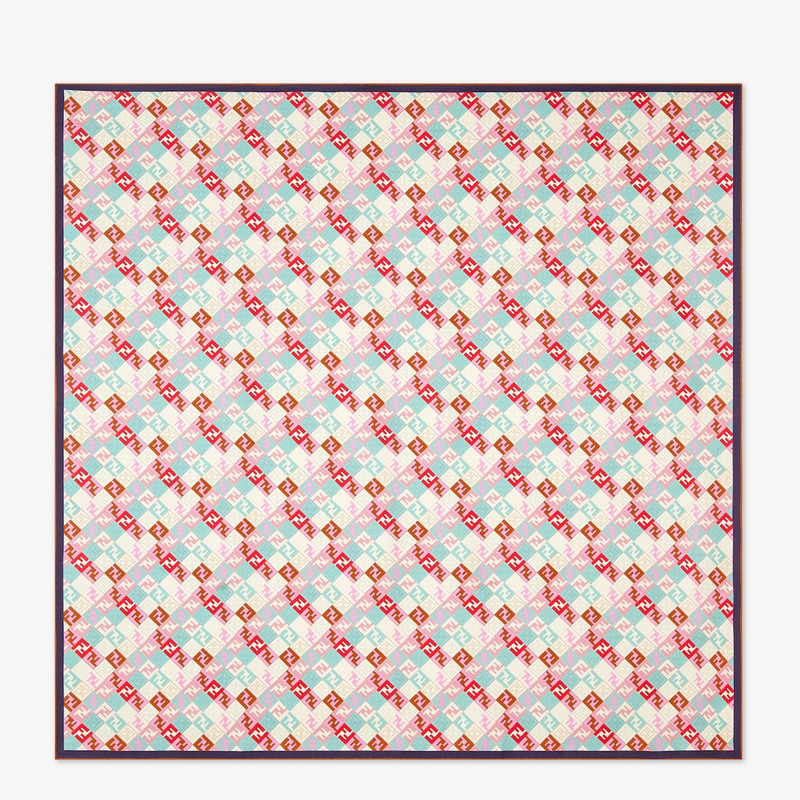 Fendi Foulard Green silk foulard 1