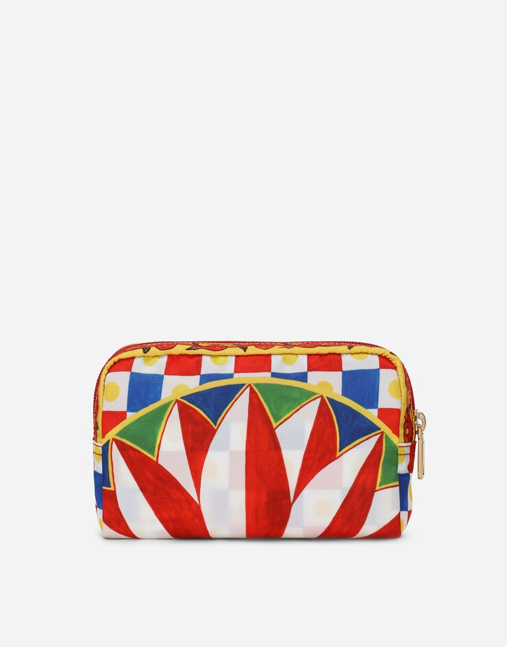 Carretto-print nylon make-up bag - 3