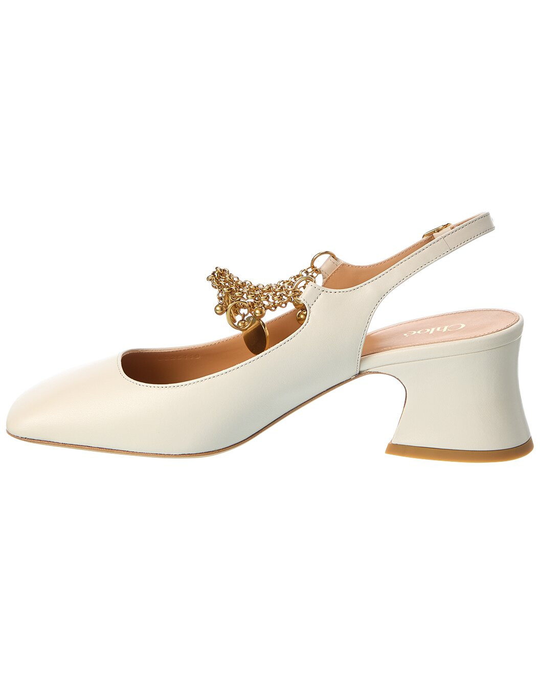 Chloé Charms Leather Pump - 2