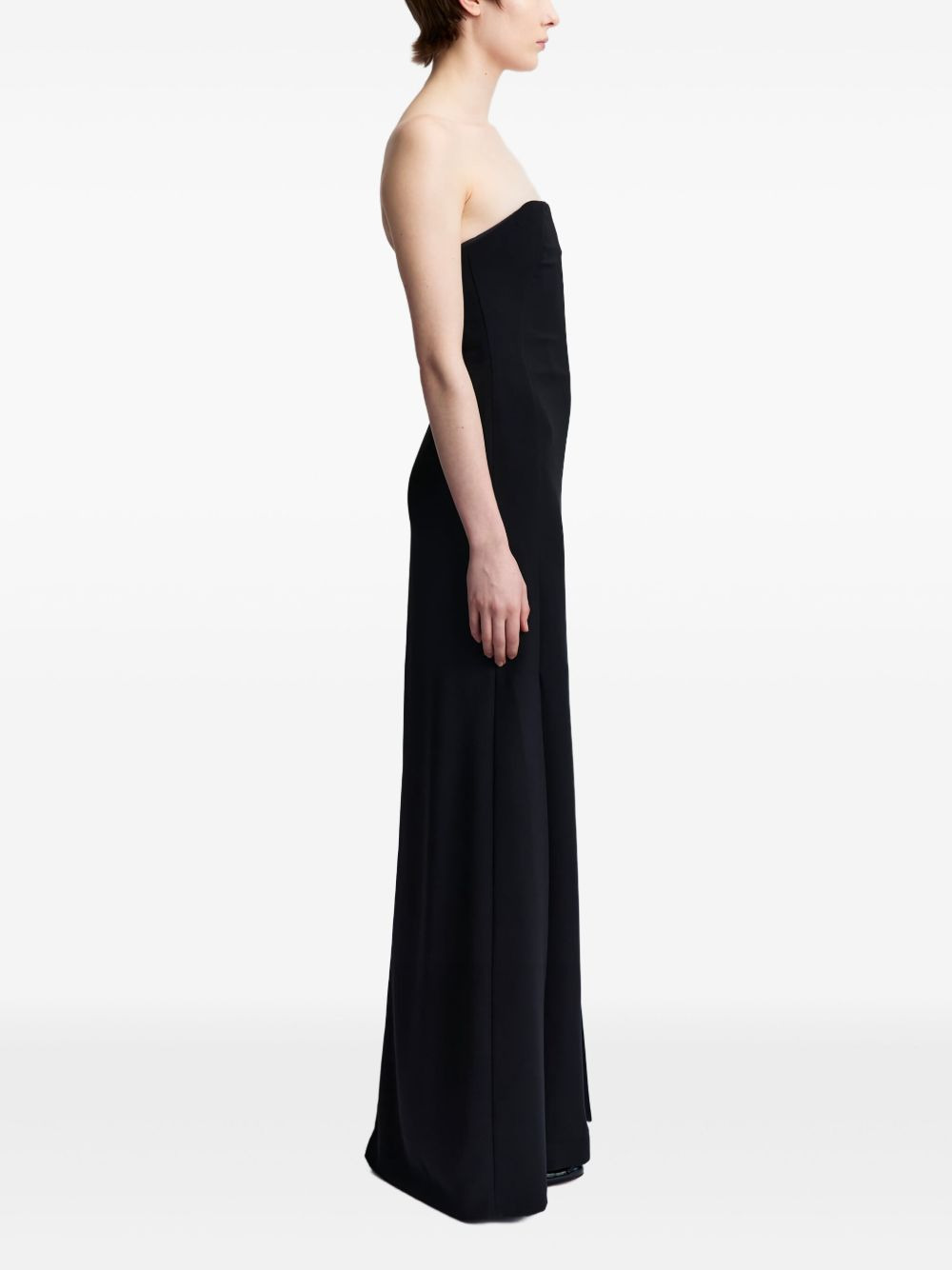 Anguelique crepe satin gown - 3