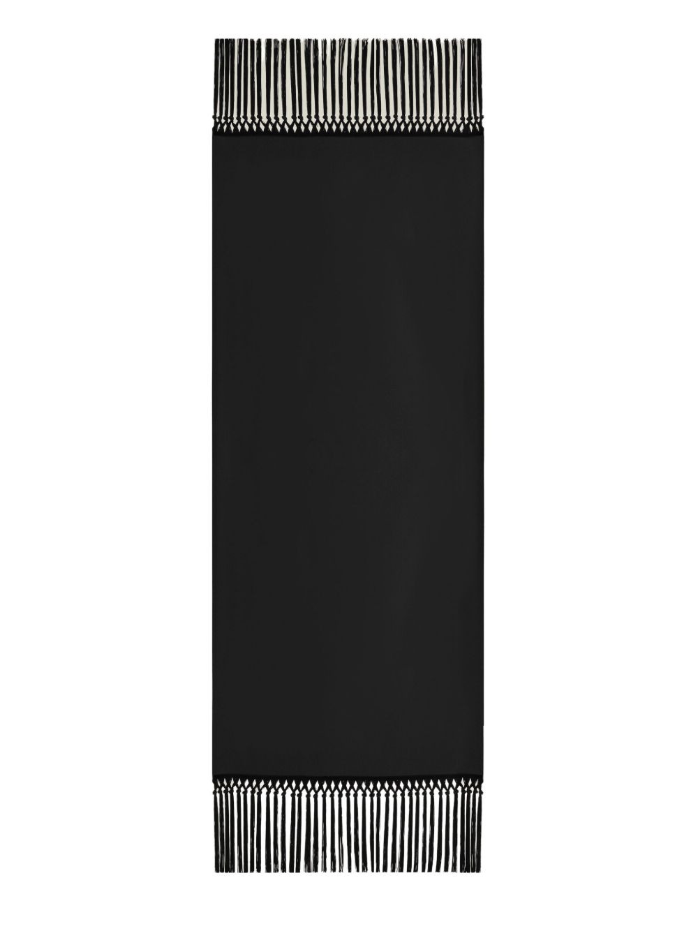 Babe fringe-trimmed stole - 1