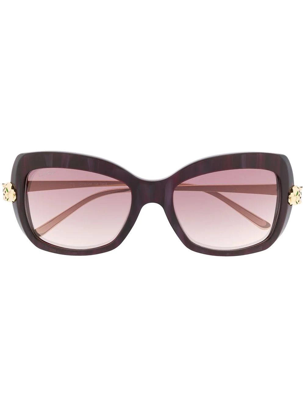 Panthère de Cartier square-frame sunglasses - 1