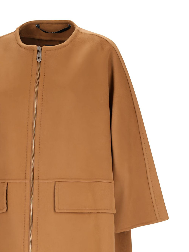 Zahira zip-fastening coat 3