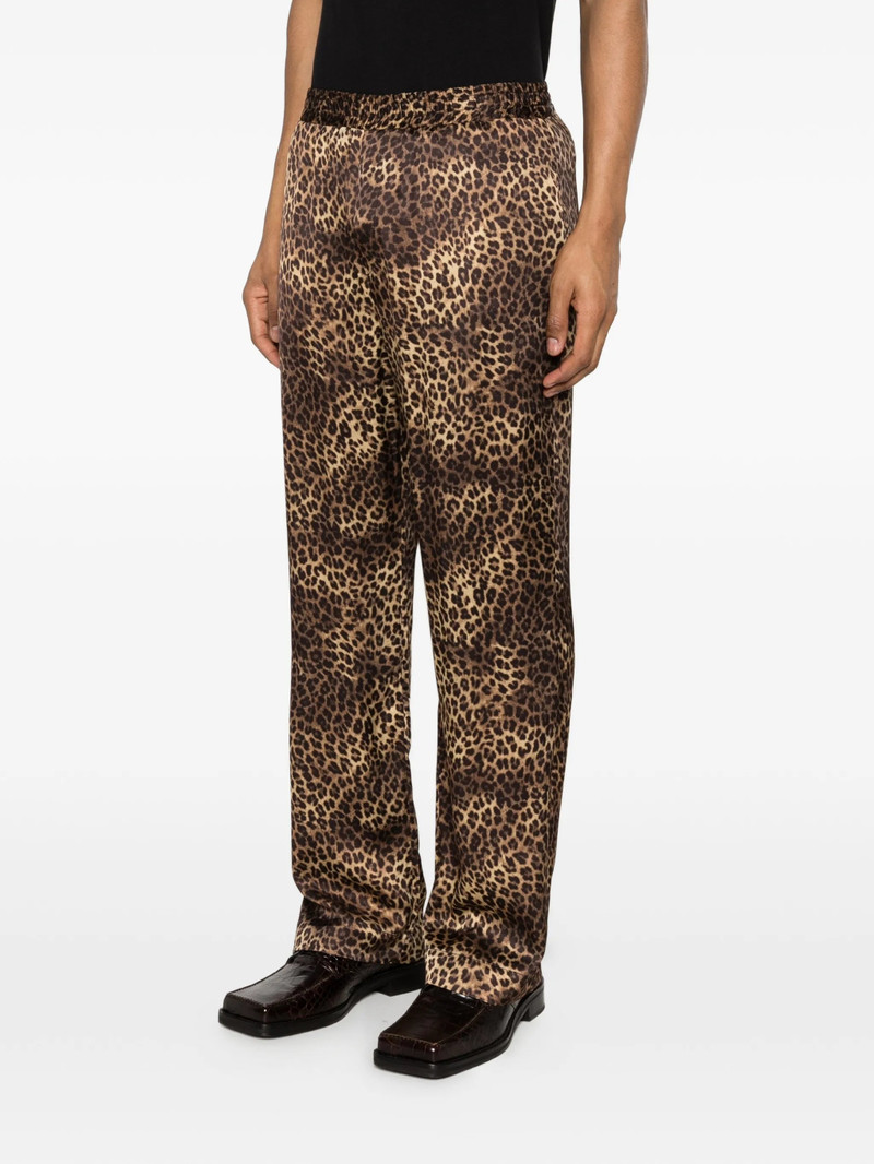 Ernest W. Baker Animal-print Trousers 3