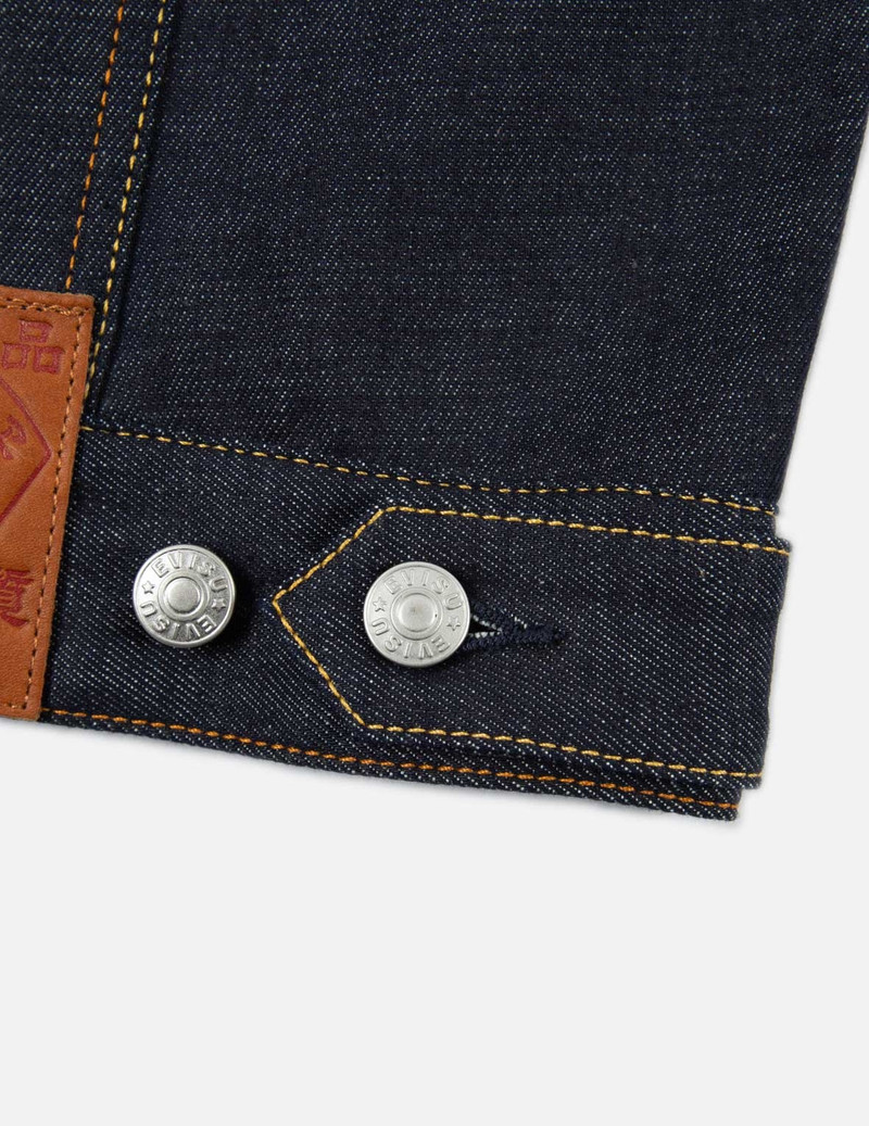 GODHEAD PRINT DENIM JACKET 10