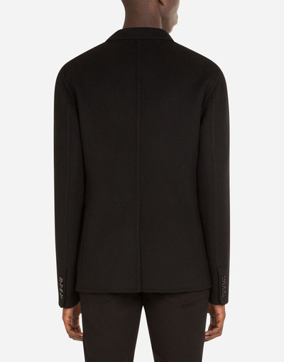 Dolce & Gabbana Double deconstructed cashmere jacket outlook