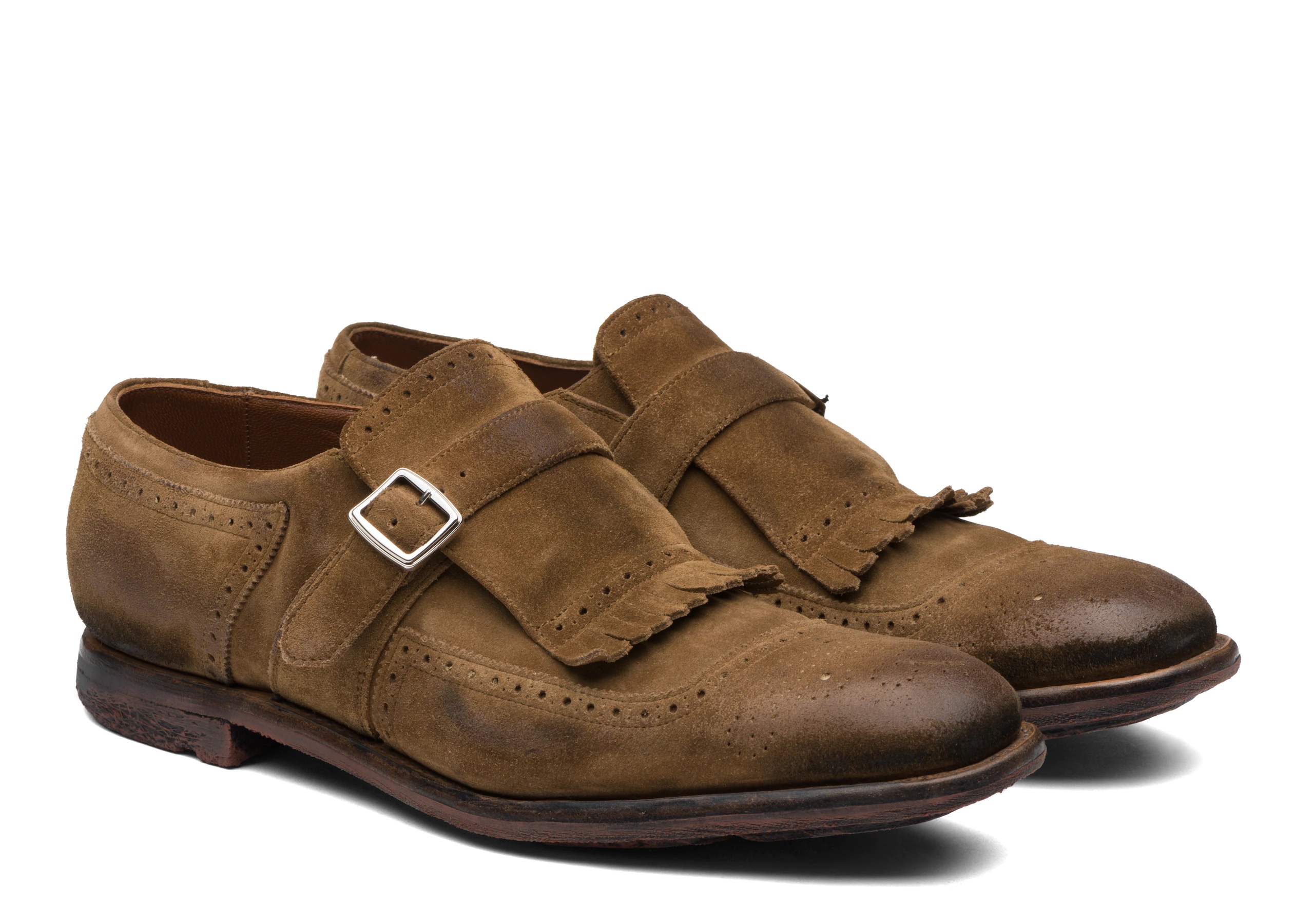 Shanghai
Vintage Suede Buckle Loafer Sigar - 2