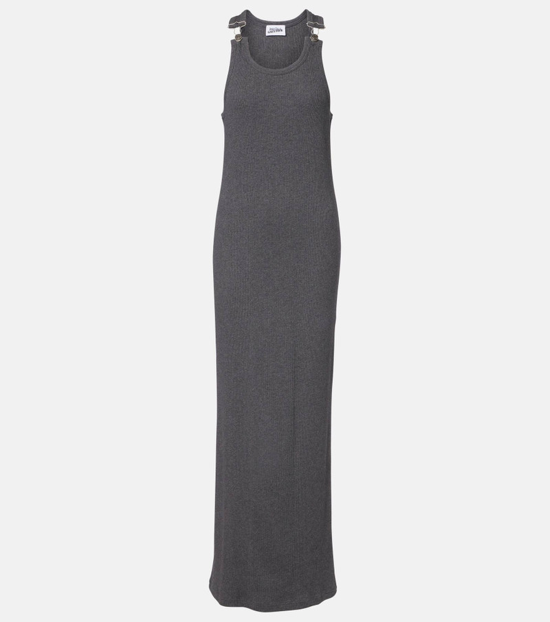Cotton jersey maxi dress 1