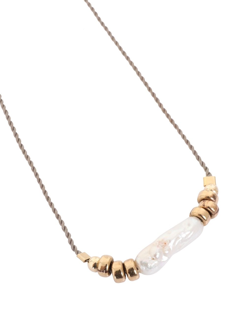 LONG PEARL CORDED NECKLACE - 3