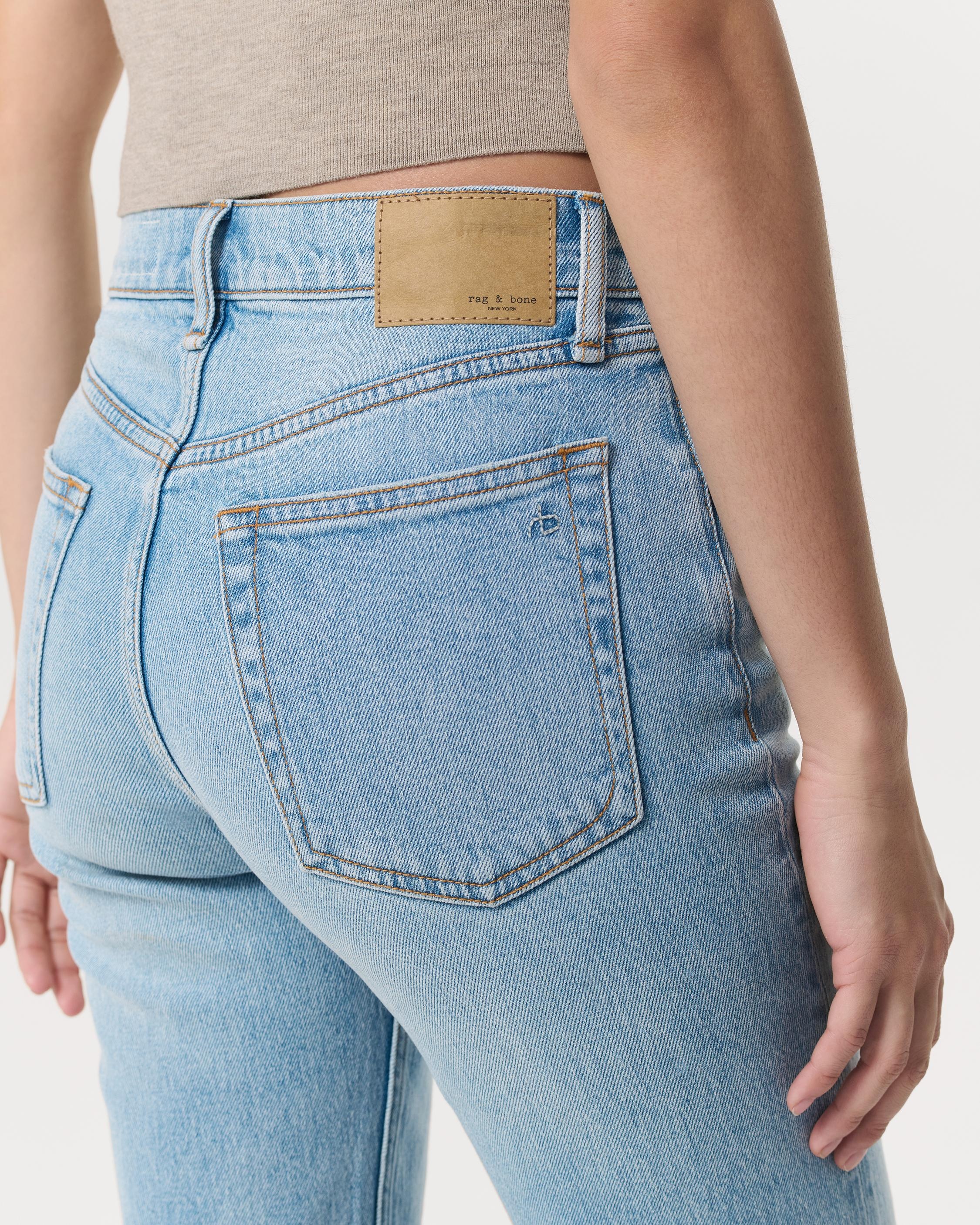 Harlow Ankle Straight - Lou
Mid-Rise Vintage Stretch Jean - 6