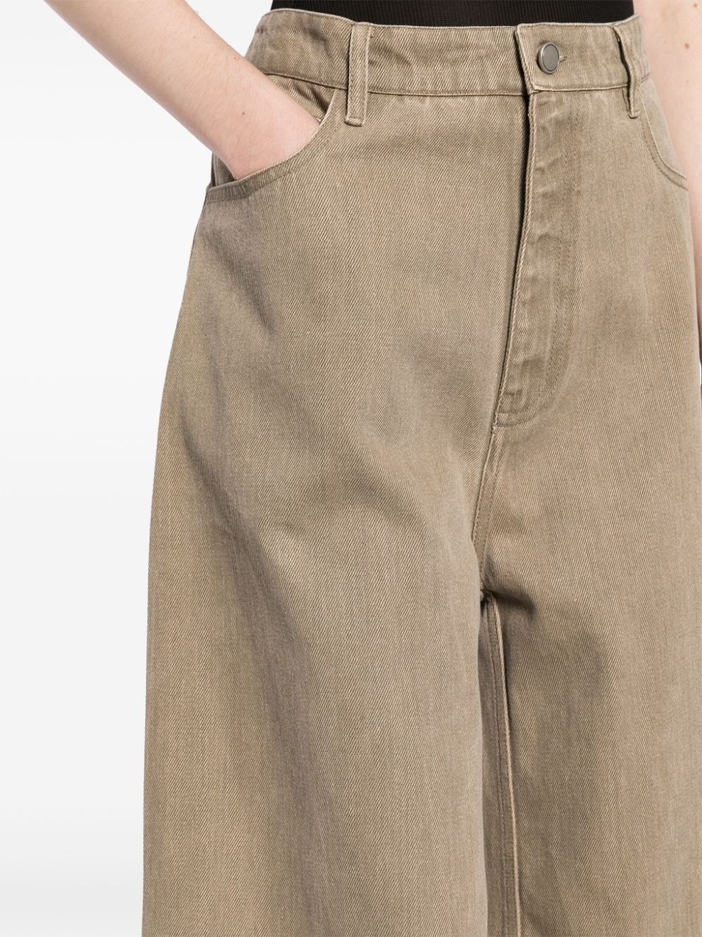 oversized drop jeans - 5