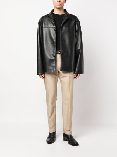 TOM FORD tapered cotton trousers outlook