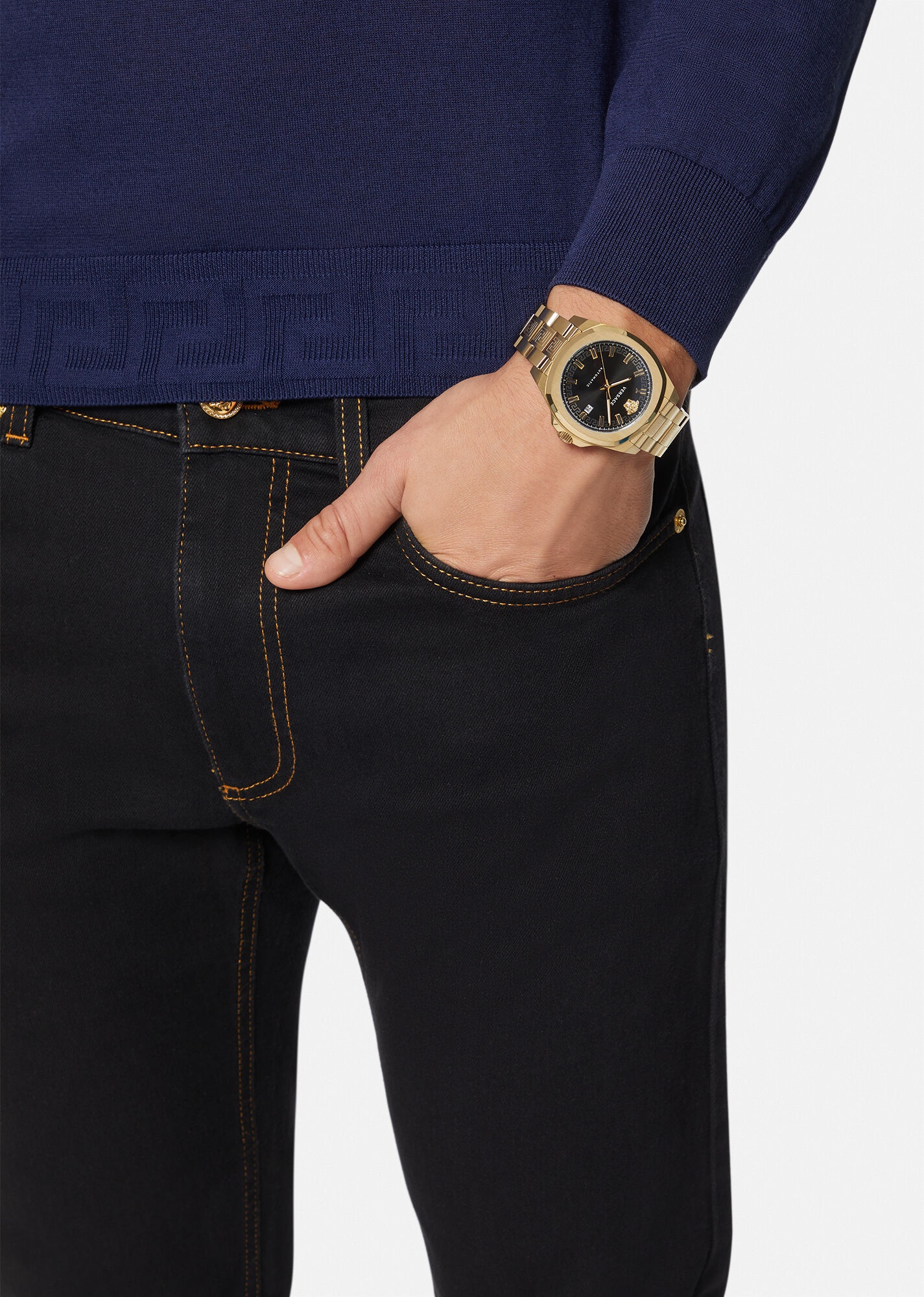 Versace Geo Auto Watch - 5