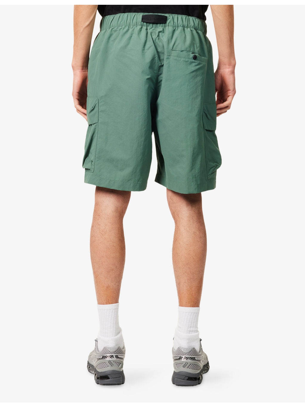 Patch-Pocket Relaxed-Fit Woven Cargo Short - 4