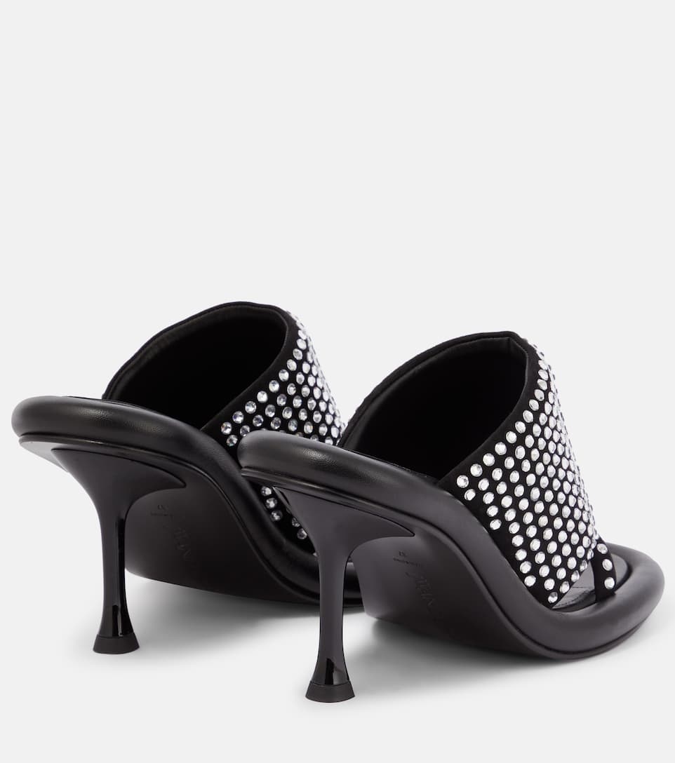 Bumper-Tube embellished mules - 3