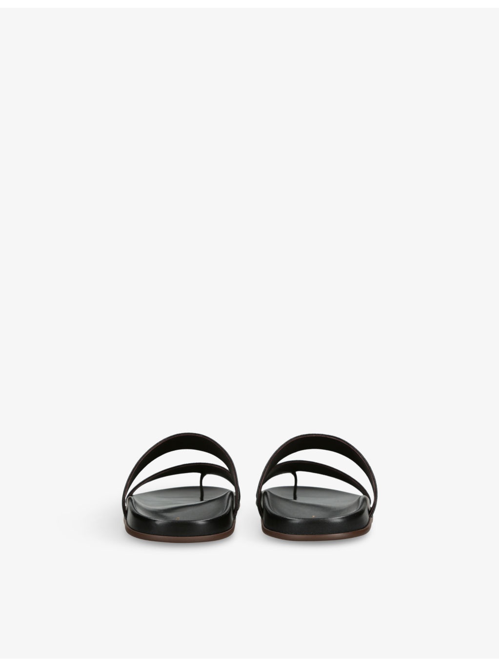 Hugh Leather Flat Sandals - 4