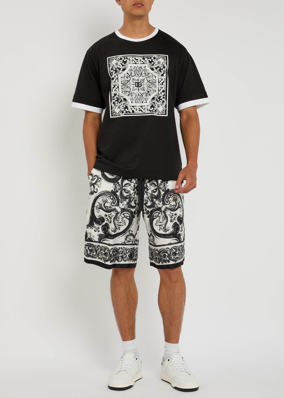 Dolce & Gabbana Printed Cotton T-shirt - 4