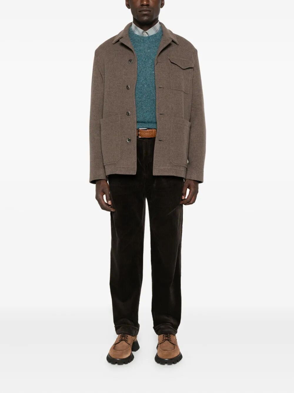 Herno Men Shirt Neck "Field" Jacket - 7