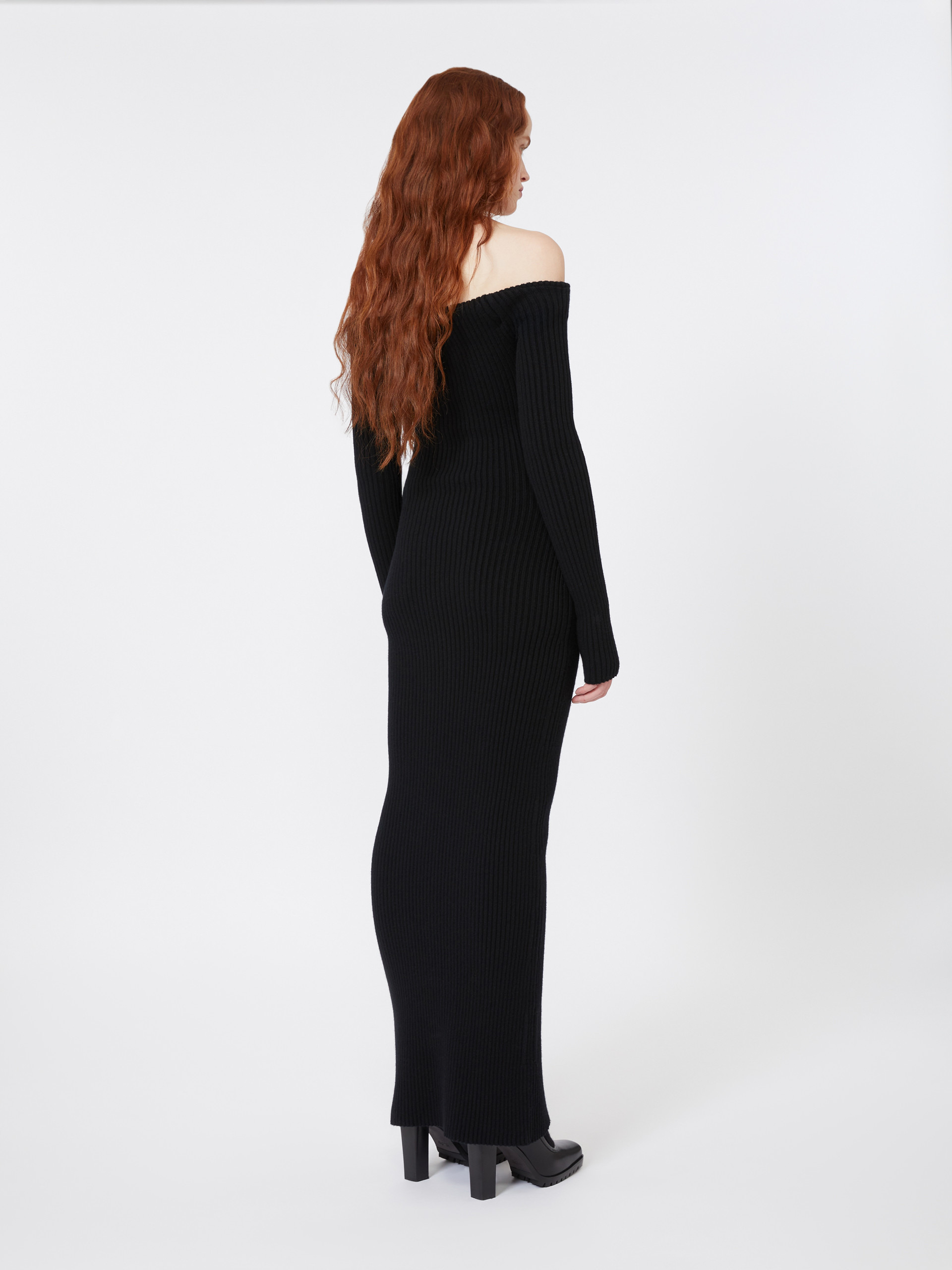 ARNES1234 Wool and cashmere sheath dress - 4
