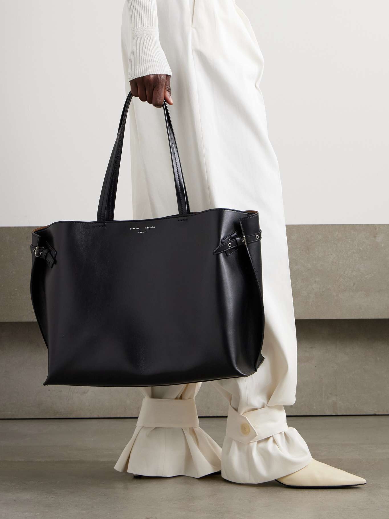 Days leather tote Black - 6