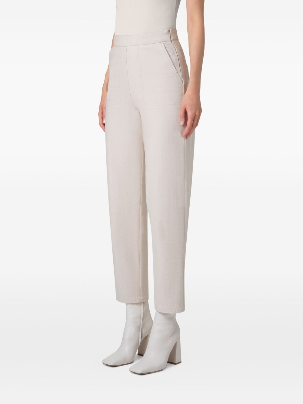 Flynn tailored high-rise trousers - 3