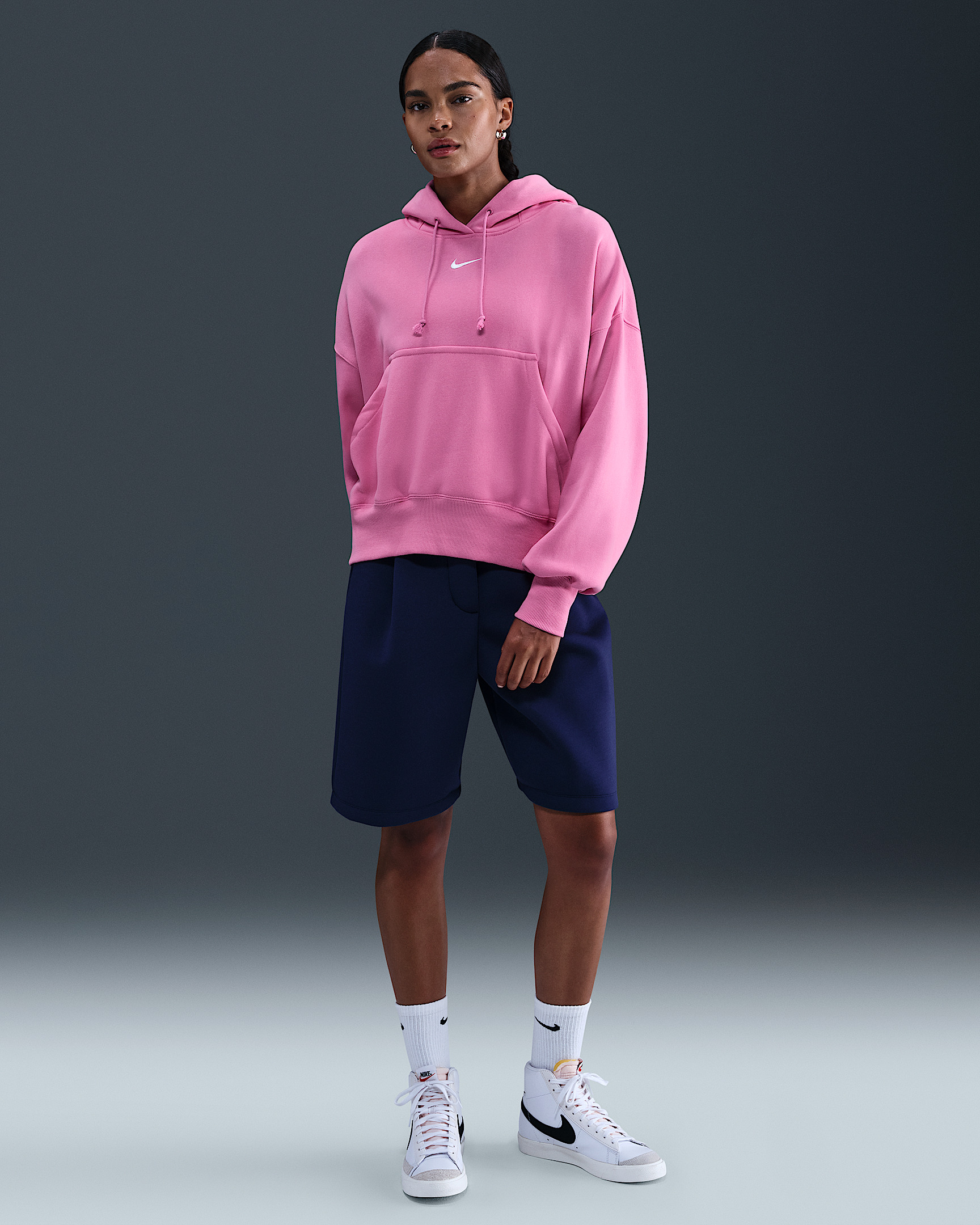 Nike Sportswear Phoenix Fleece Women's Over-Oversized Pullover Hoodie - 4