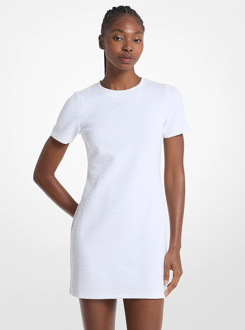 Logo Jacquard Dress 1