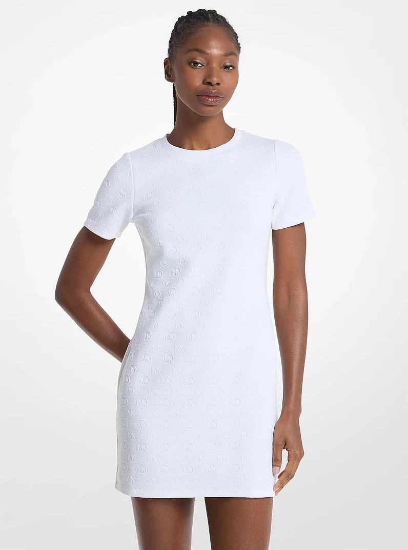 Logo Jacquard Dress - 1