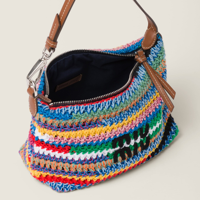 Miu Miu Crochet pouch - 5NE841_2F46_F0055 | REVERSIBLE