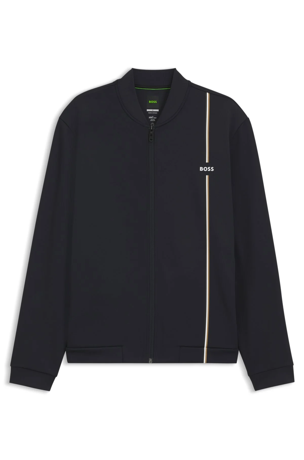 ACTIVE ZIP-UP SWEATSHIRT WITH MOISTURE MANAGEMENT - 1