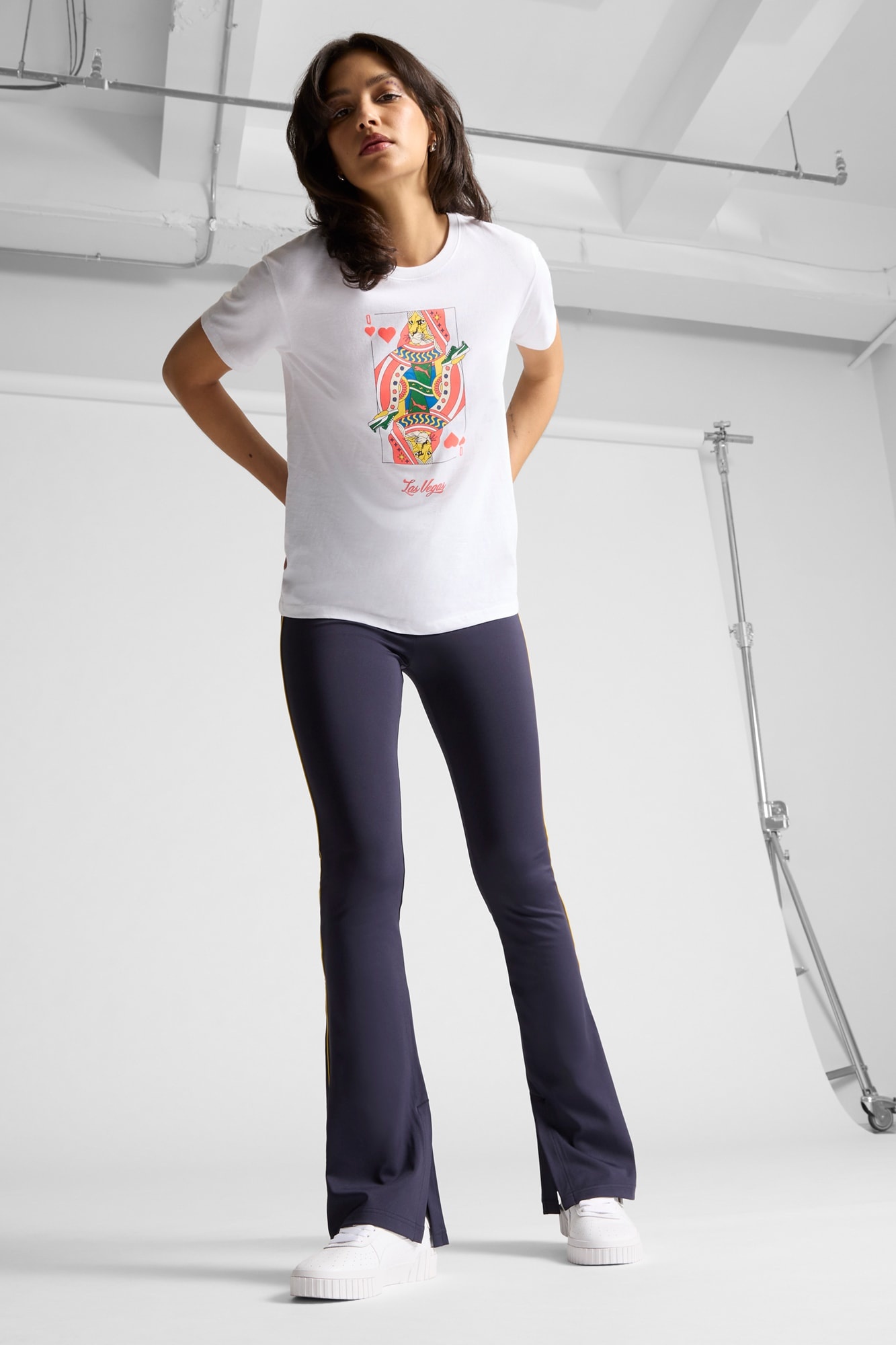 Las Vegas Card Graphics Women's Tee - 5