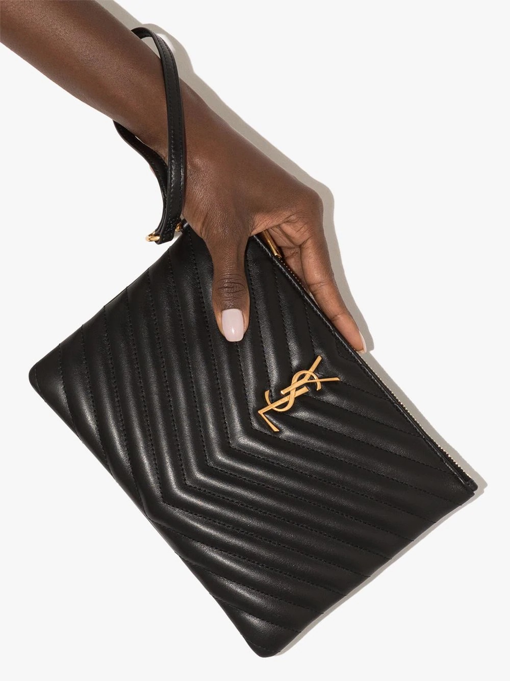 quilted leather purse - 4
