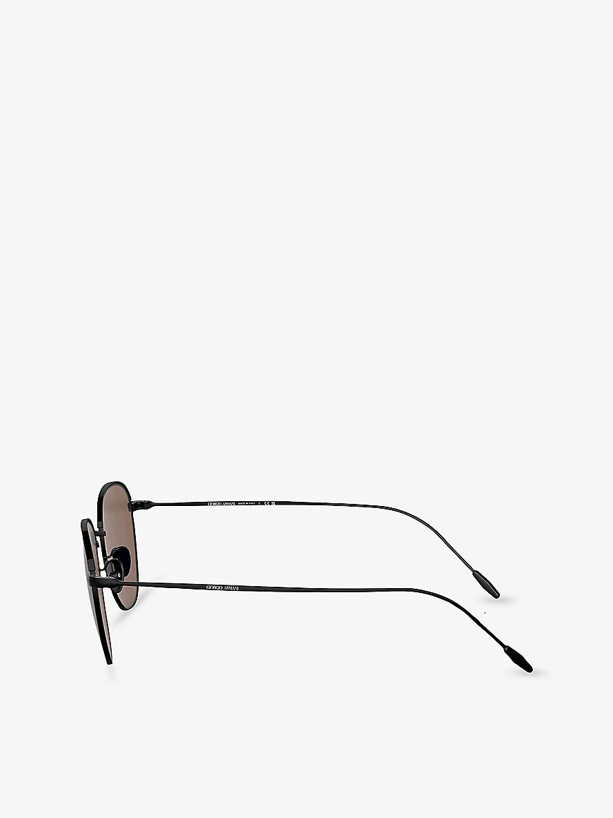 AR6048 Square-Frame Steel Sunglasses - 3