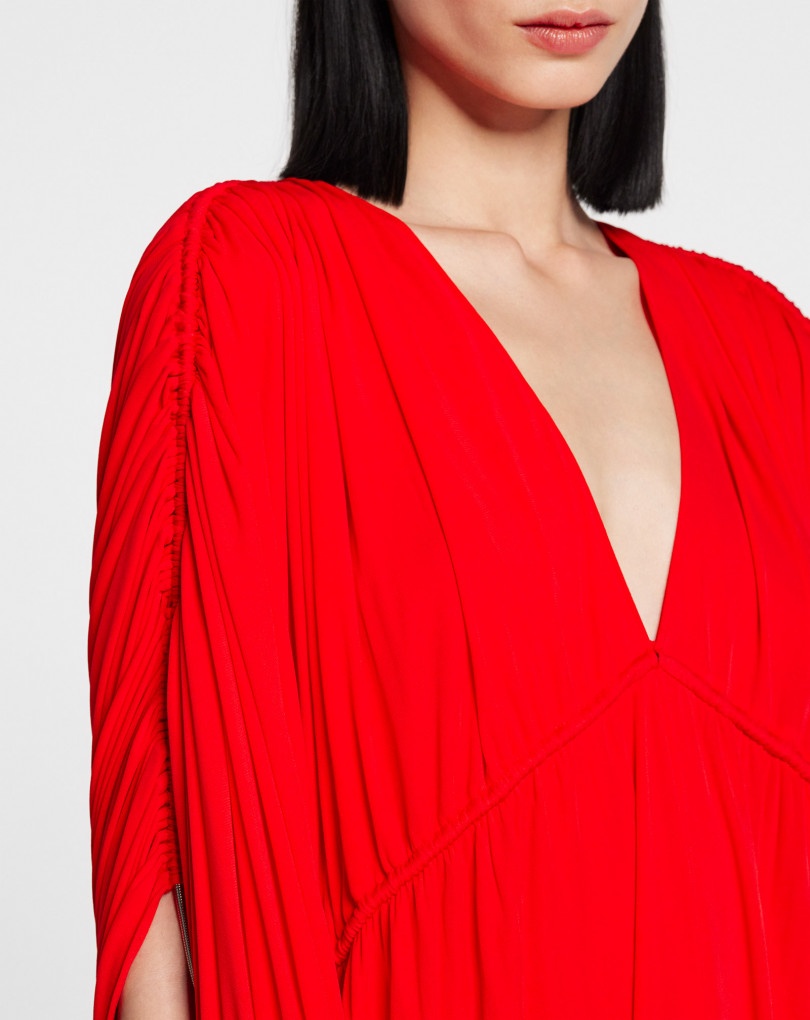 DRAPED MAXI DRESS - 4