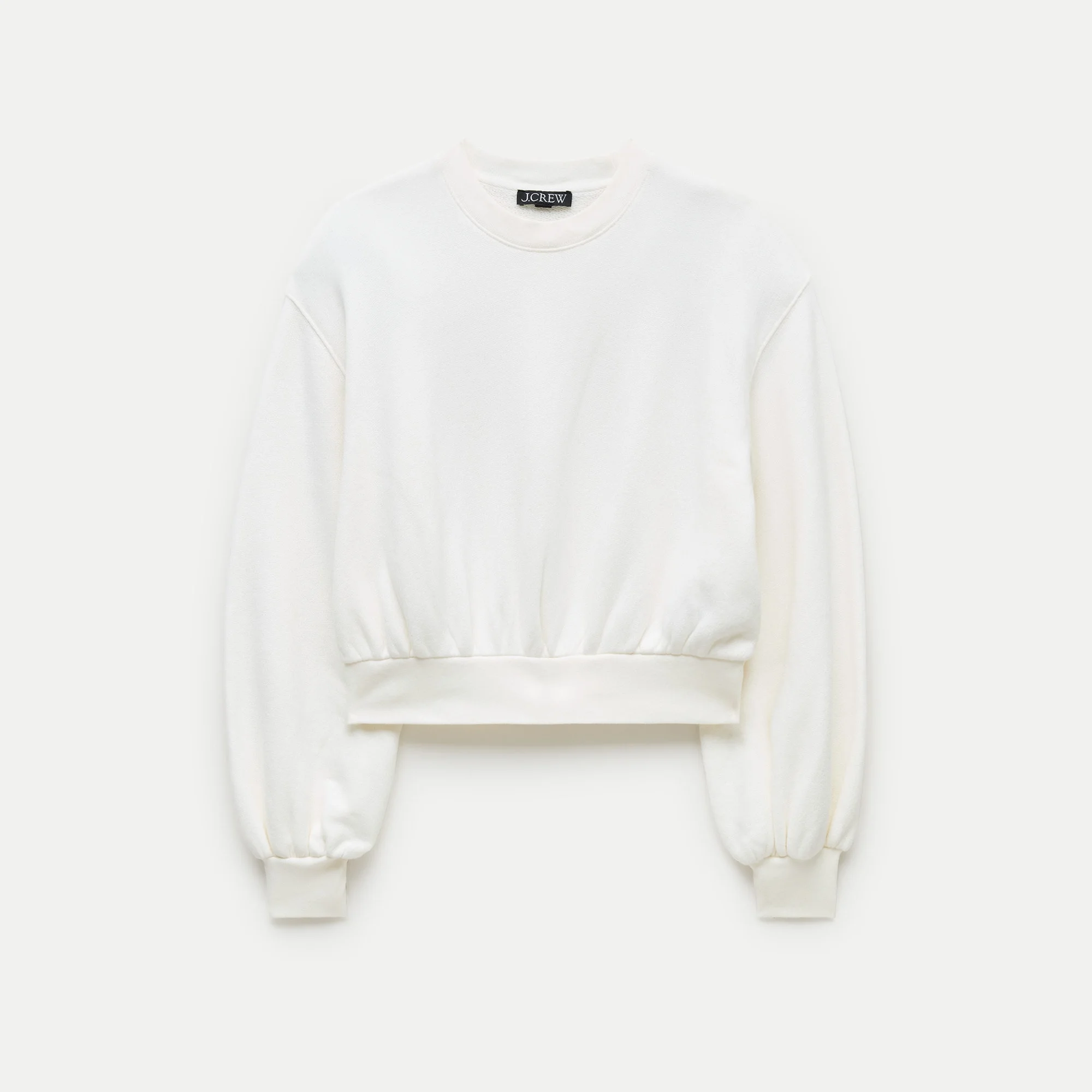 Heritage terry blouson-sleeve sweatshirt - 1