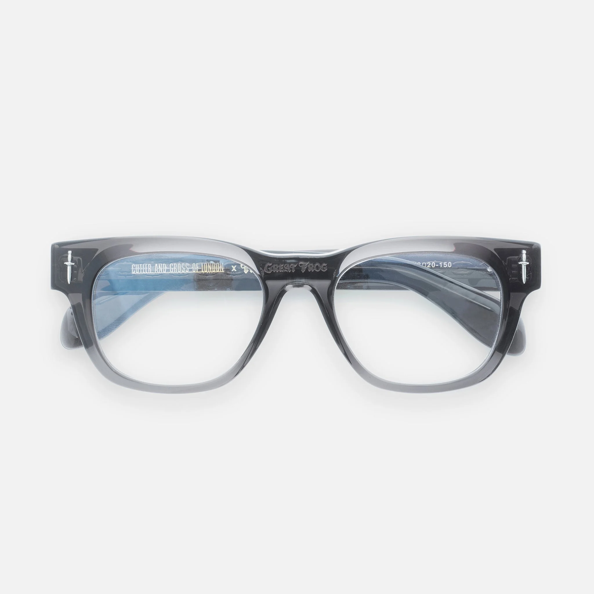 THE GREAT FROG CROSSBONES SQUARE OPTICAL GLASSES - 1