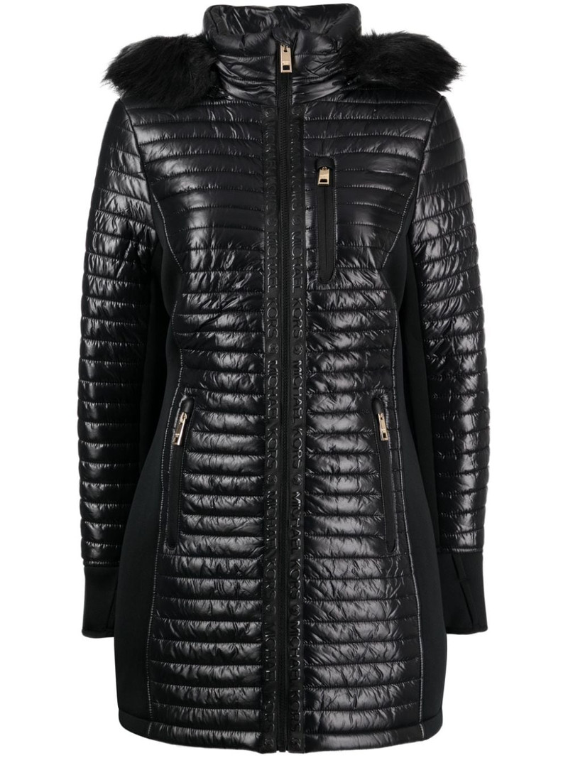 hooded padded coat 1
