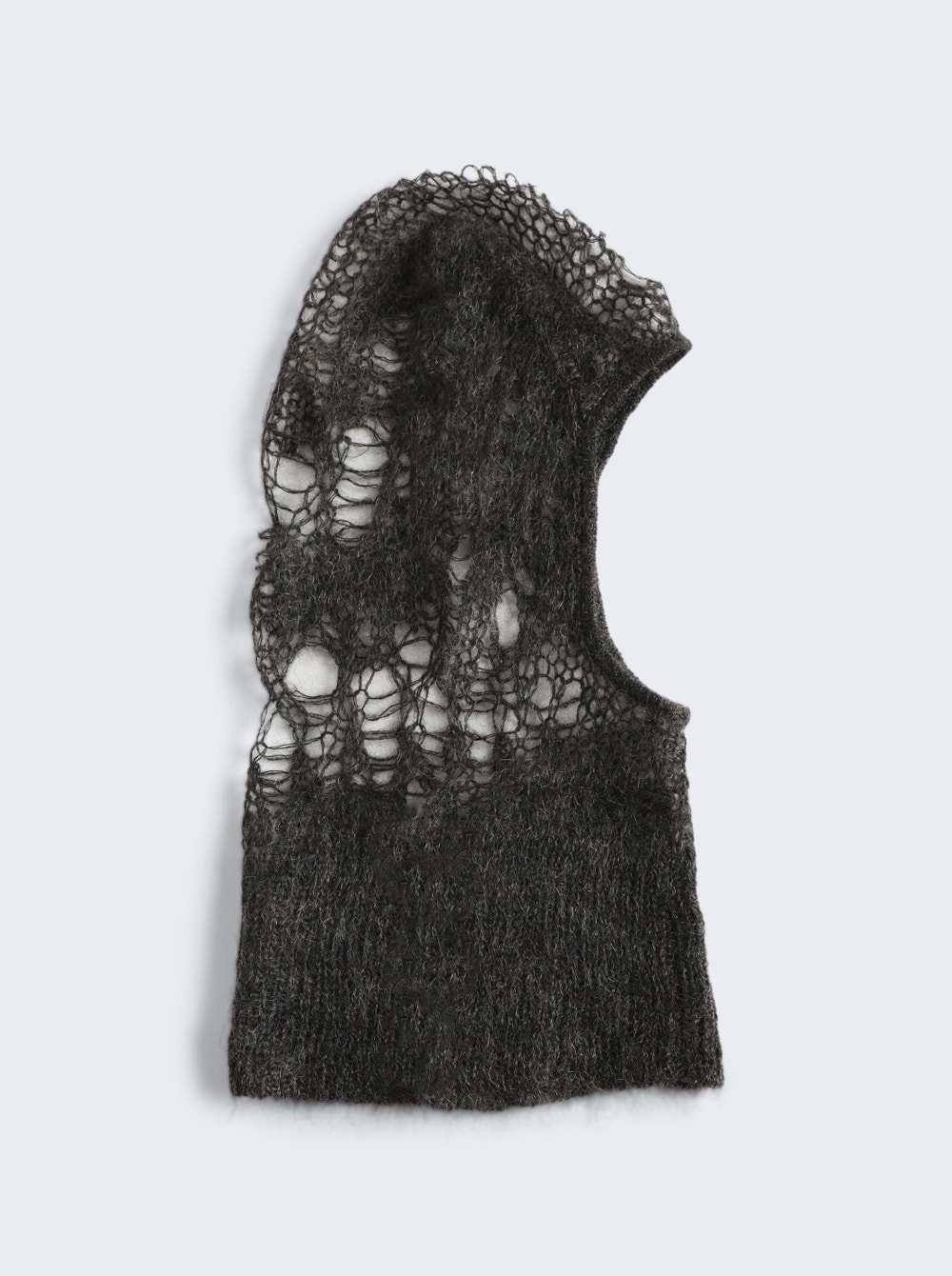 Knit Hood Dark Dust - 1