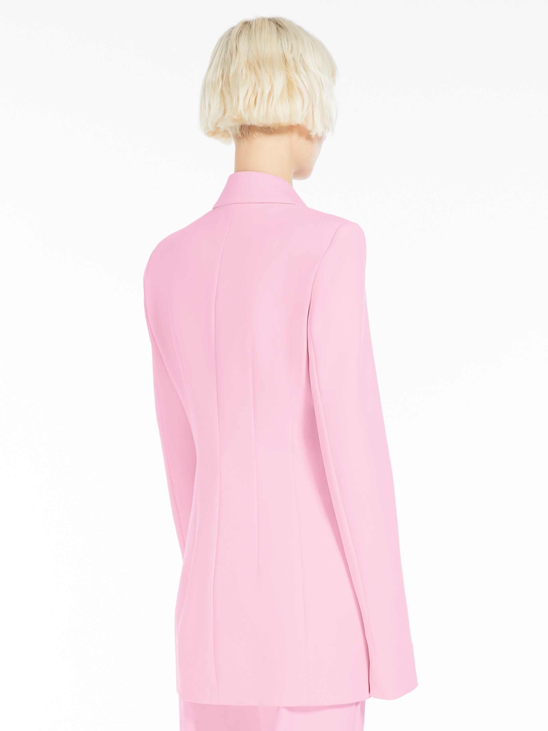 FRIZZO Scuba-look jersey blazer - 4